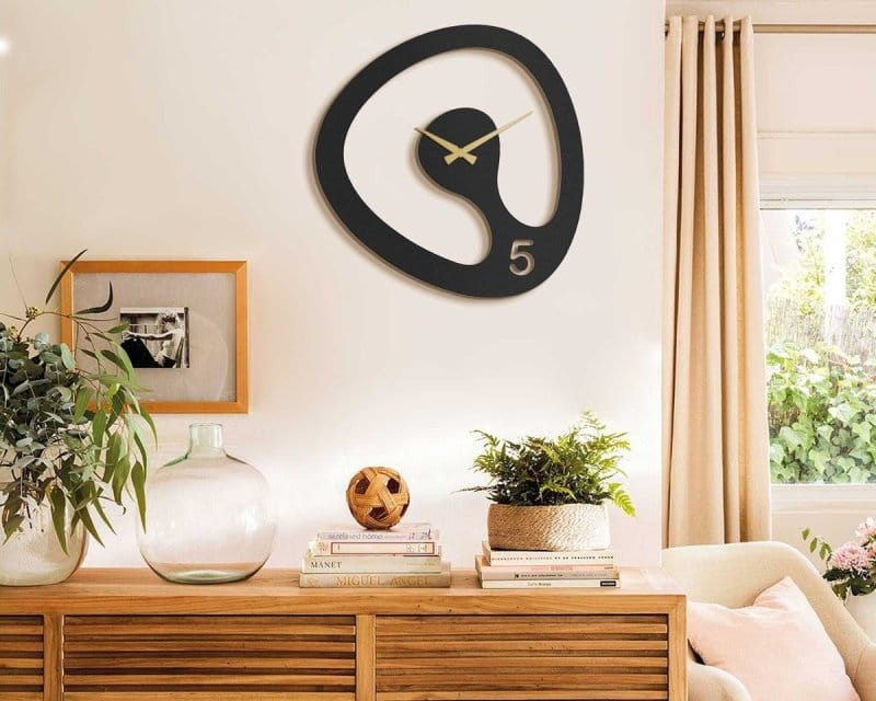 Laser Cut Creative Amorph Wall Clock
