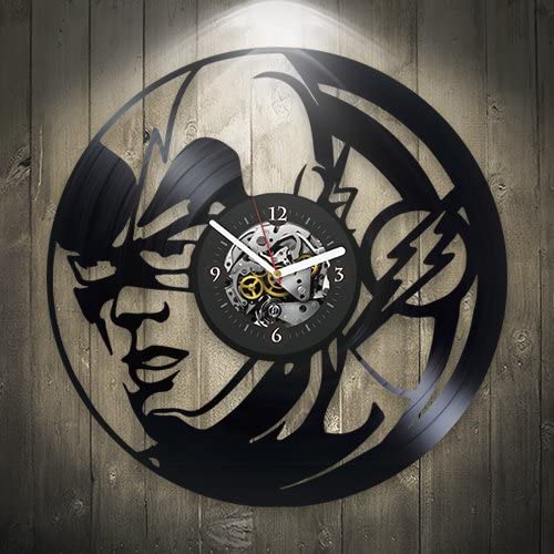 Laser Cut Captain America Vinyl Wall Clock