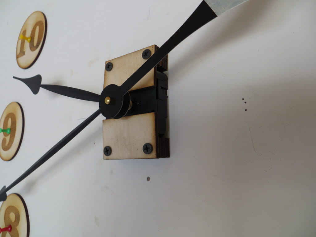Laser Cut Wooden Large Wall Clock