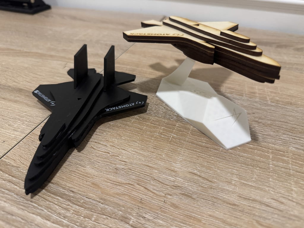 Laser Cut F 35 Lightning Fighter Jet 3D Wooden Puzzle