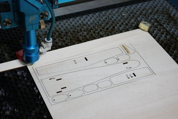 Laser Cut Electric Glider Toy 3D Wood Puzzle