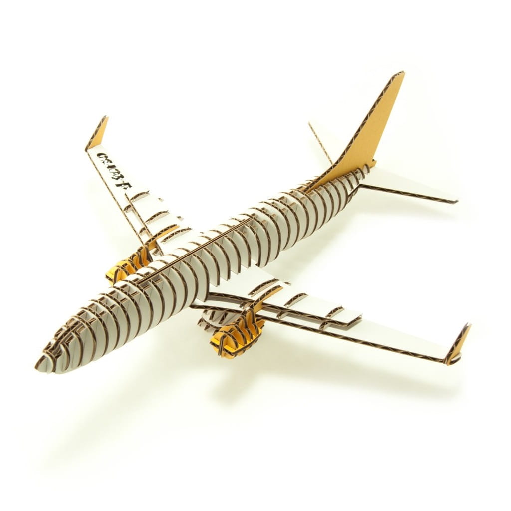 Laser Cut Airplane 3D Wooden Puzzle
