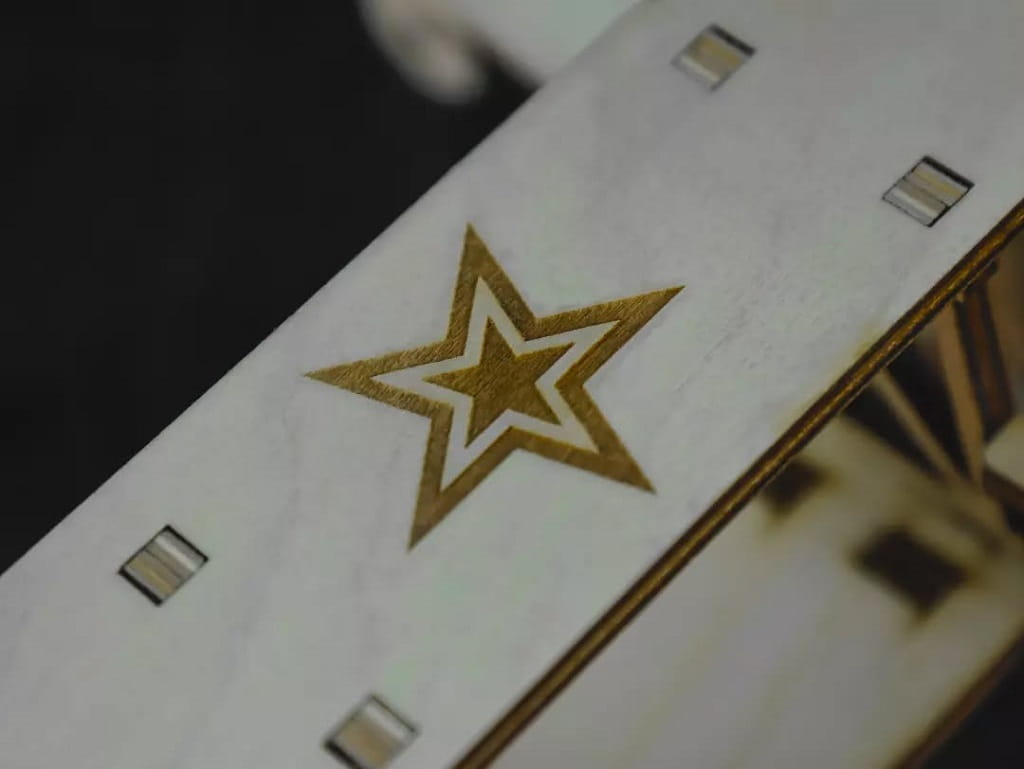 Laser Cut Toy Airplane 3D Wood Model