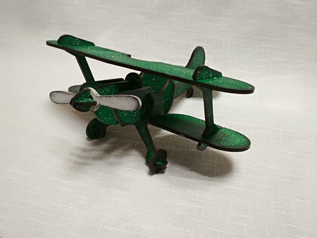 Laser Cut Polikarpov Po-2 Kukuruznik Biplane 3D Puzzle