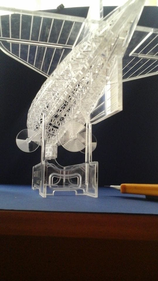 Laser Cut Hindenburg Airship 3D Puzzle Model Kit