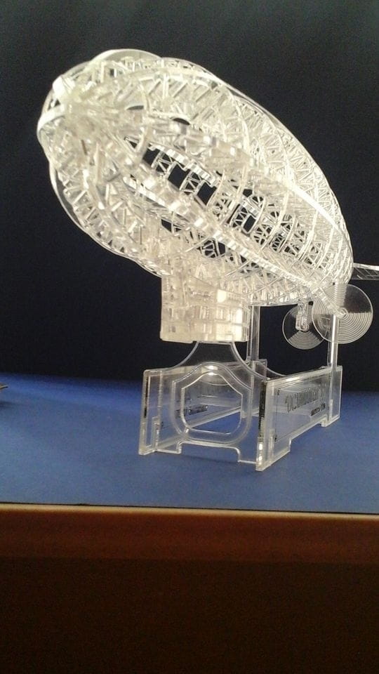 Laser Cut Hindenburg Airship 3D Puzzle Model Kit