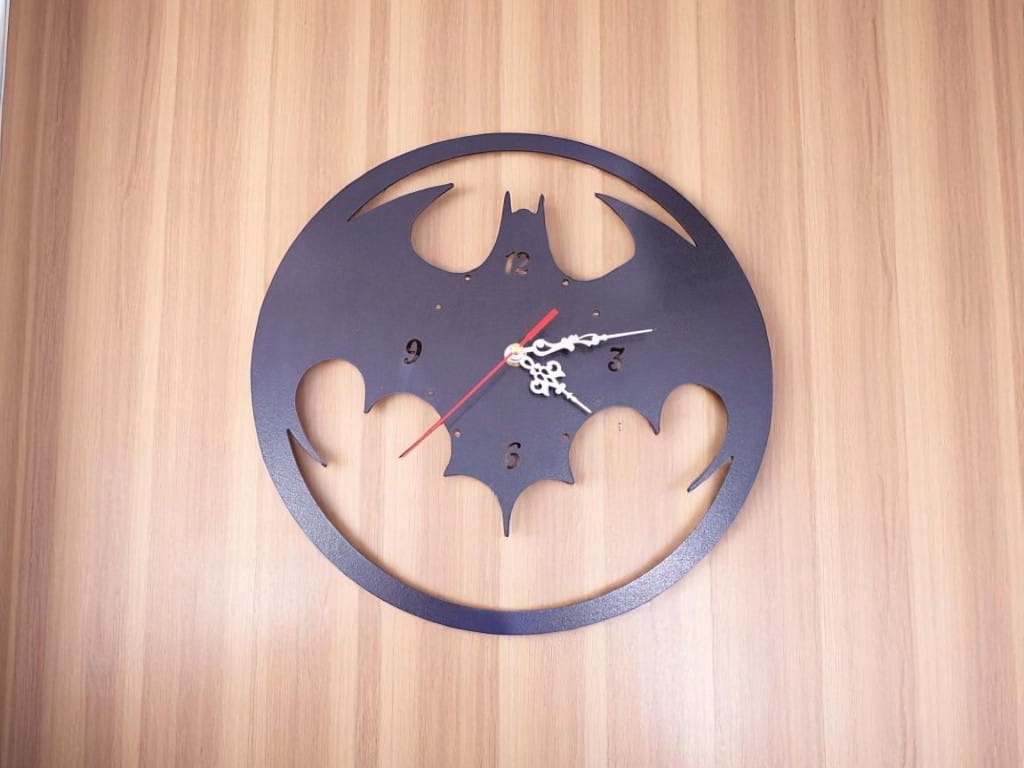 Laser Cut Batman Superhero Wall Clock