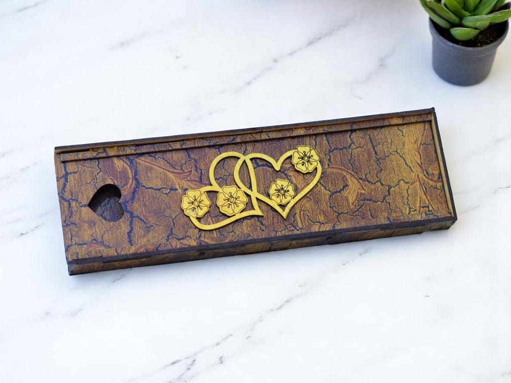Laser Cut Valentines Day Chocolate Gift Box