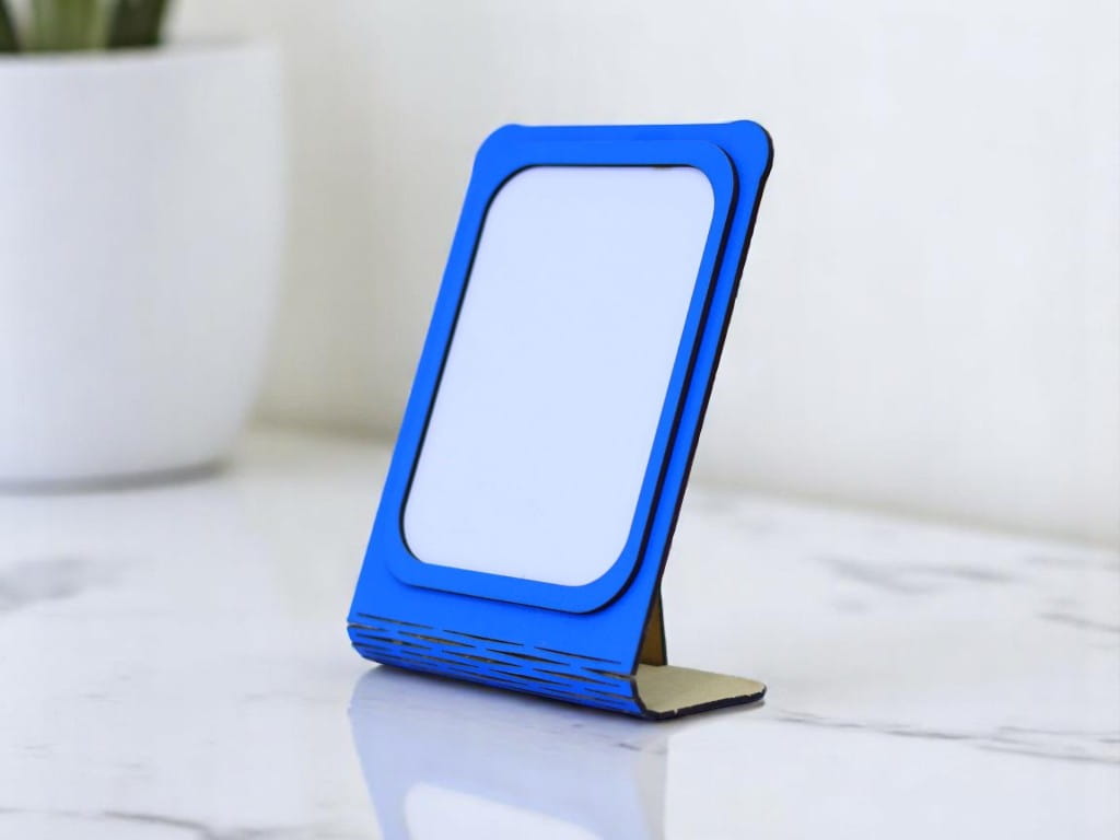 Laser Cut Wooden Table Photo Frame
