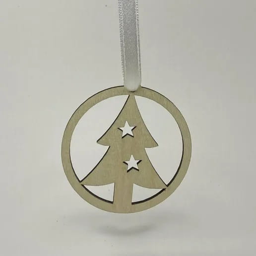 Laser Cut Christmas Tree Ball