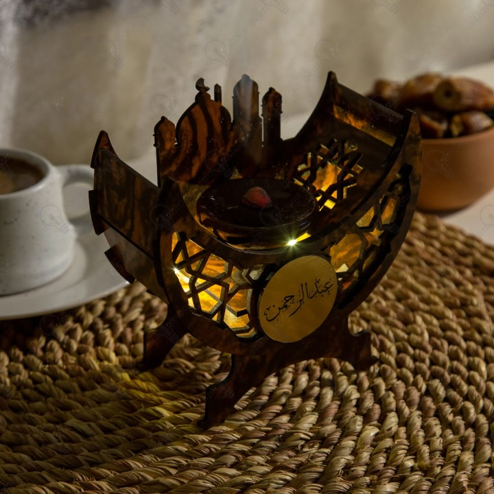 Laser Cut Ramadan Incense Burner