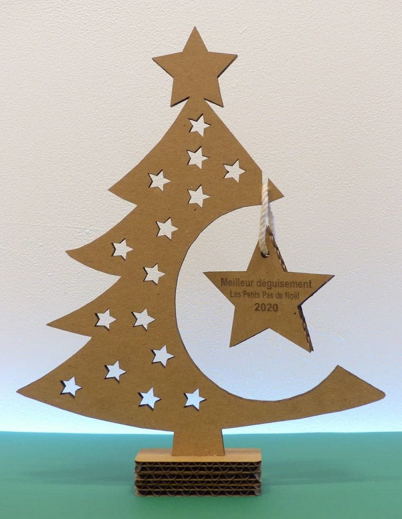 Laser Cut Freestanding Christmas Tree Decoration