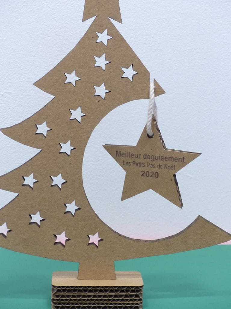 Laser Cut Freestanding Christmas Tree Decoration