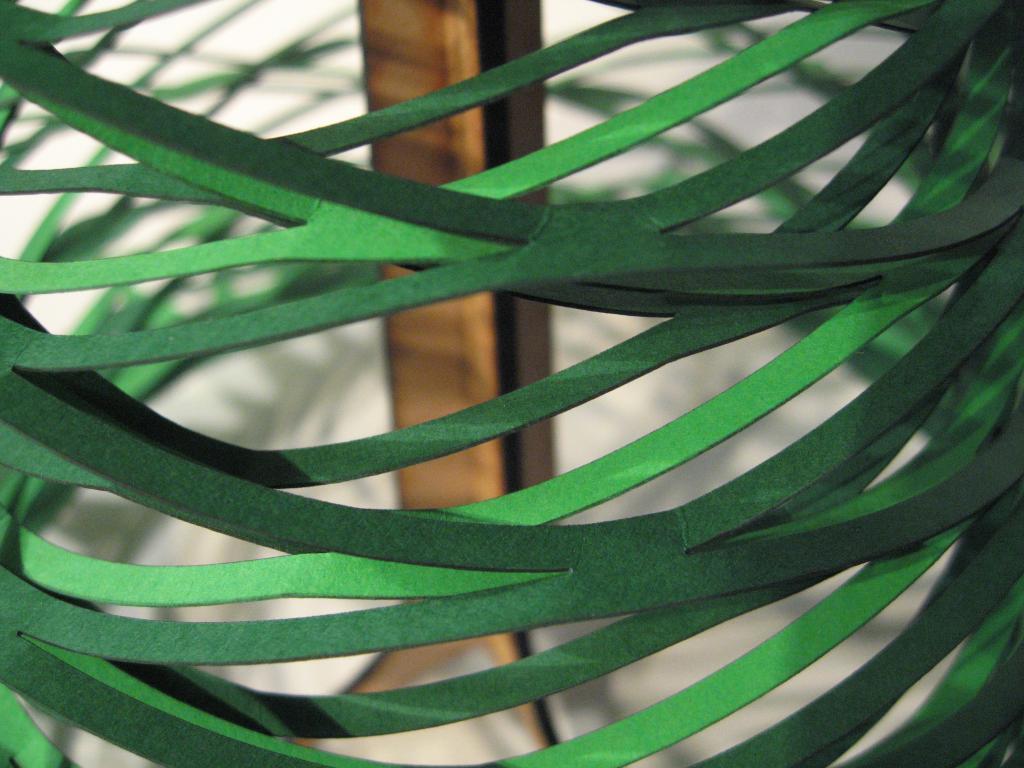 Laser Cut Spiral Pop Up Christmas Tree