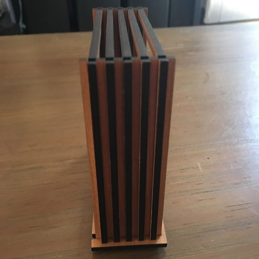 Laser Cut Shadow Box Acrylic Coasters