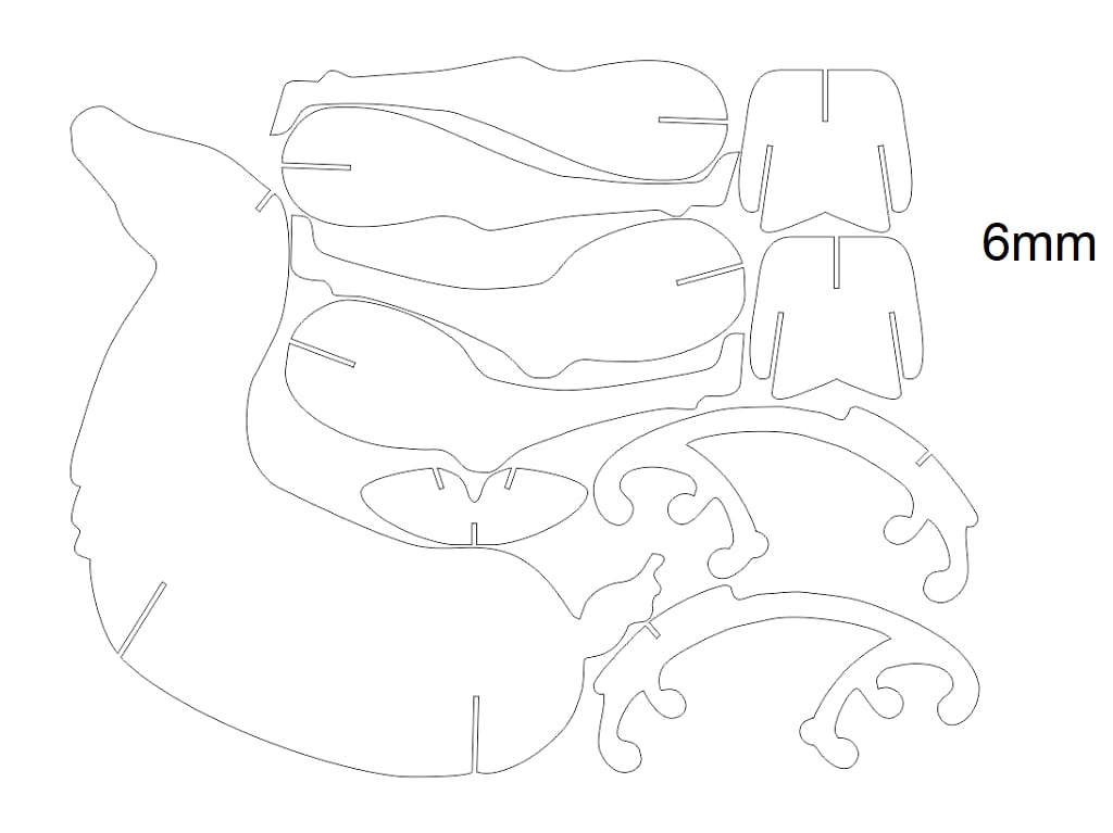 Laser Cut Outdoor Display Christmas Reindeer Decoration