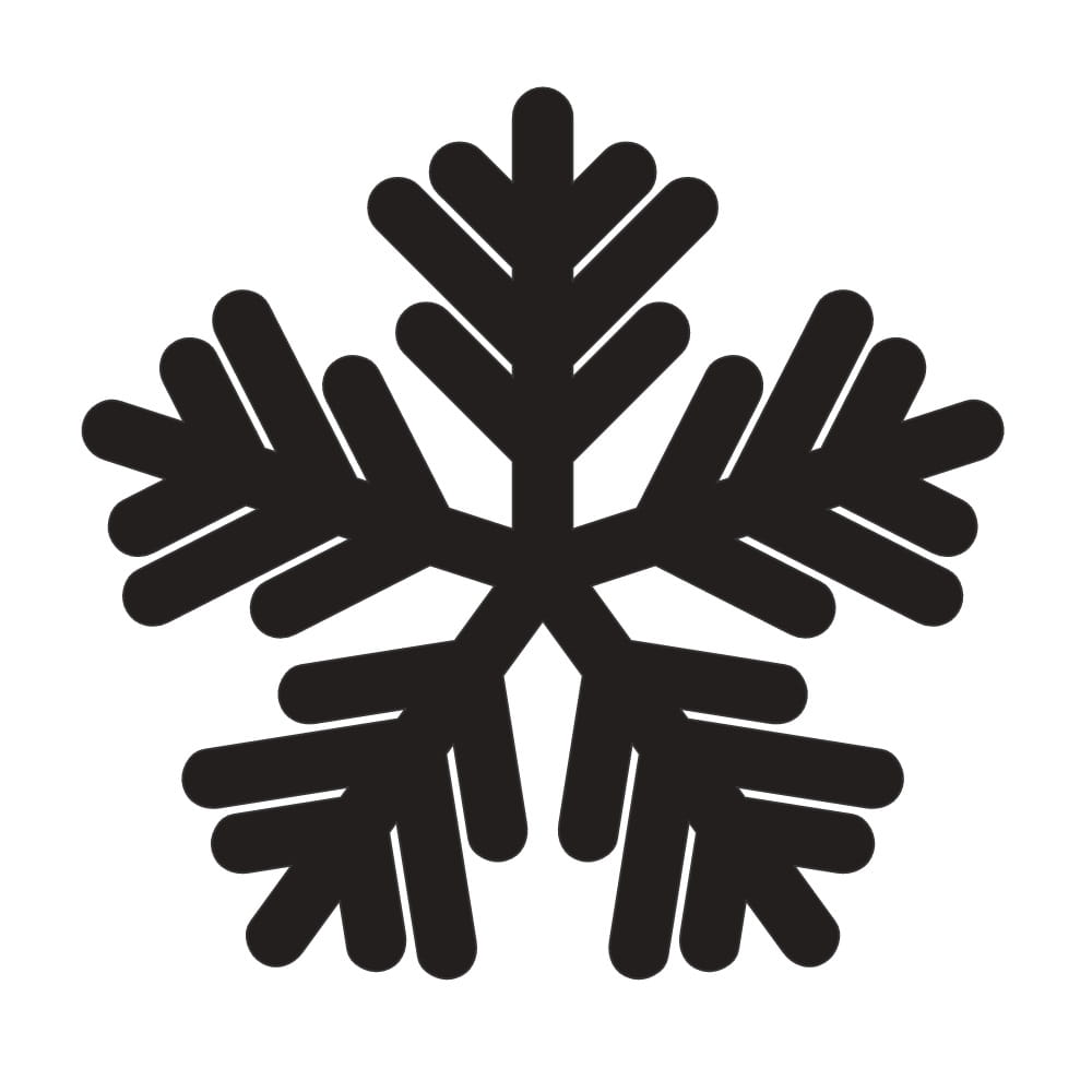 Laser Cut Snowflake Winter Decor