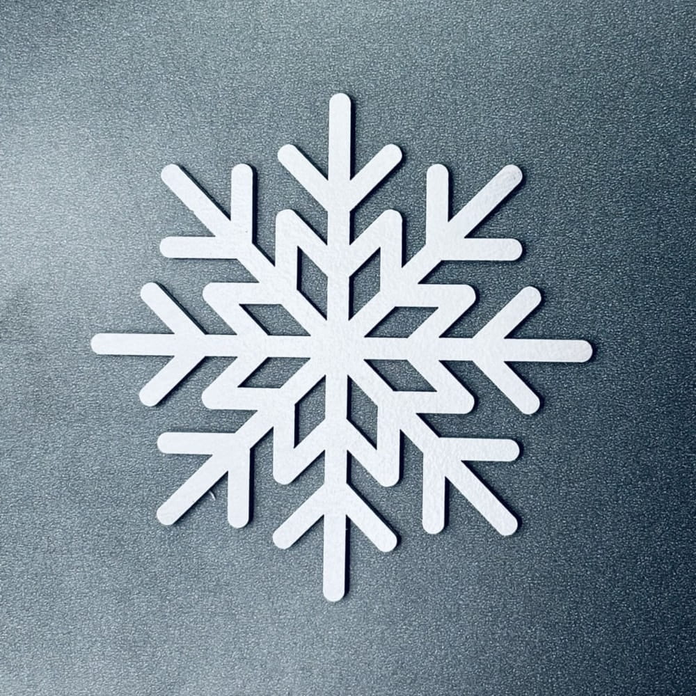 Laser Cut Snowflake Winter Party Decoration