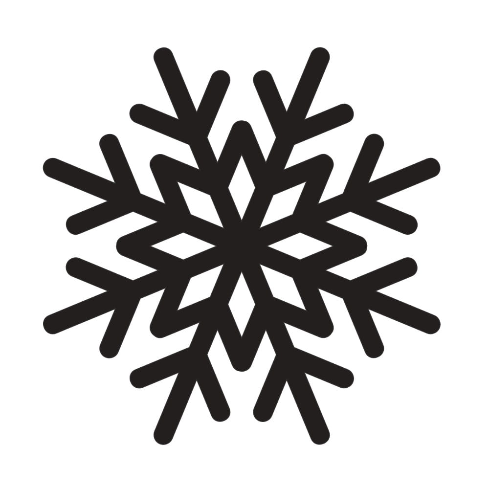 Laser Cut Snowflake Winter Party Decoration