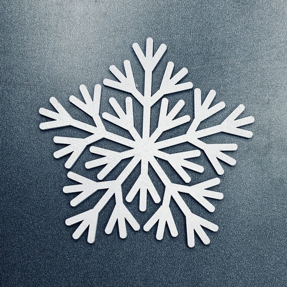 Laser Cut Winter Snowflake Party Decor