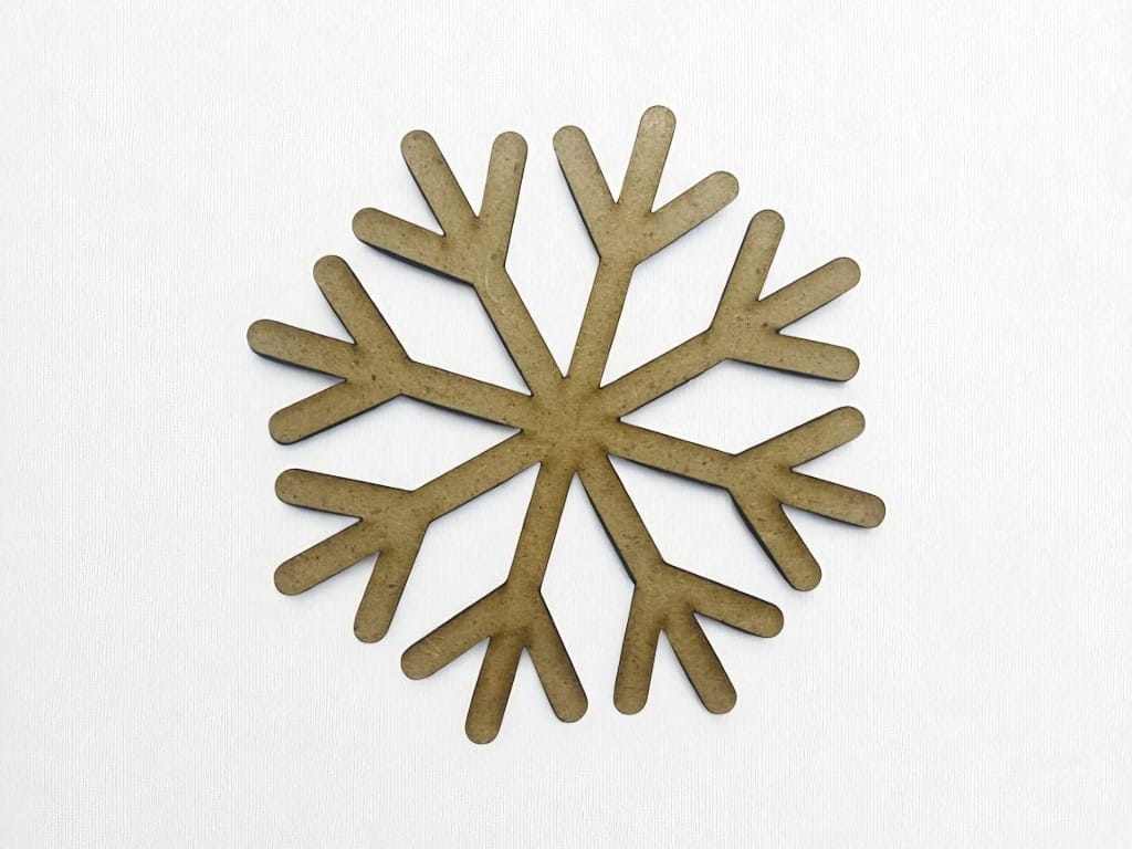 Laser Cut Christmas Snowflake Decor