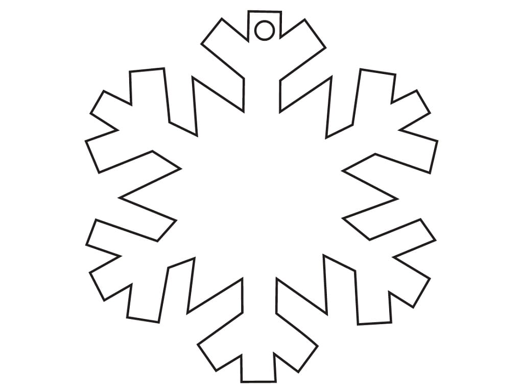 Laser Cut Snowflake Festive Holiday Ornament