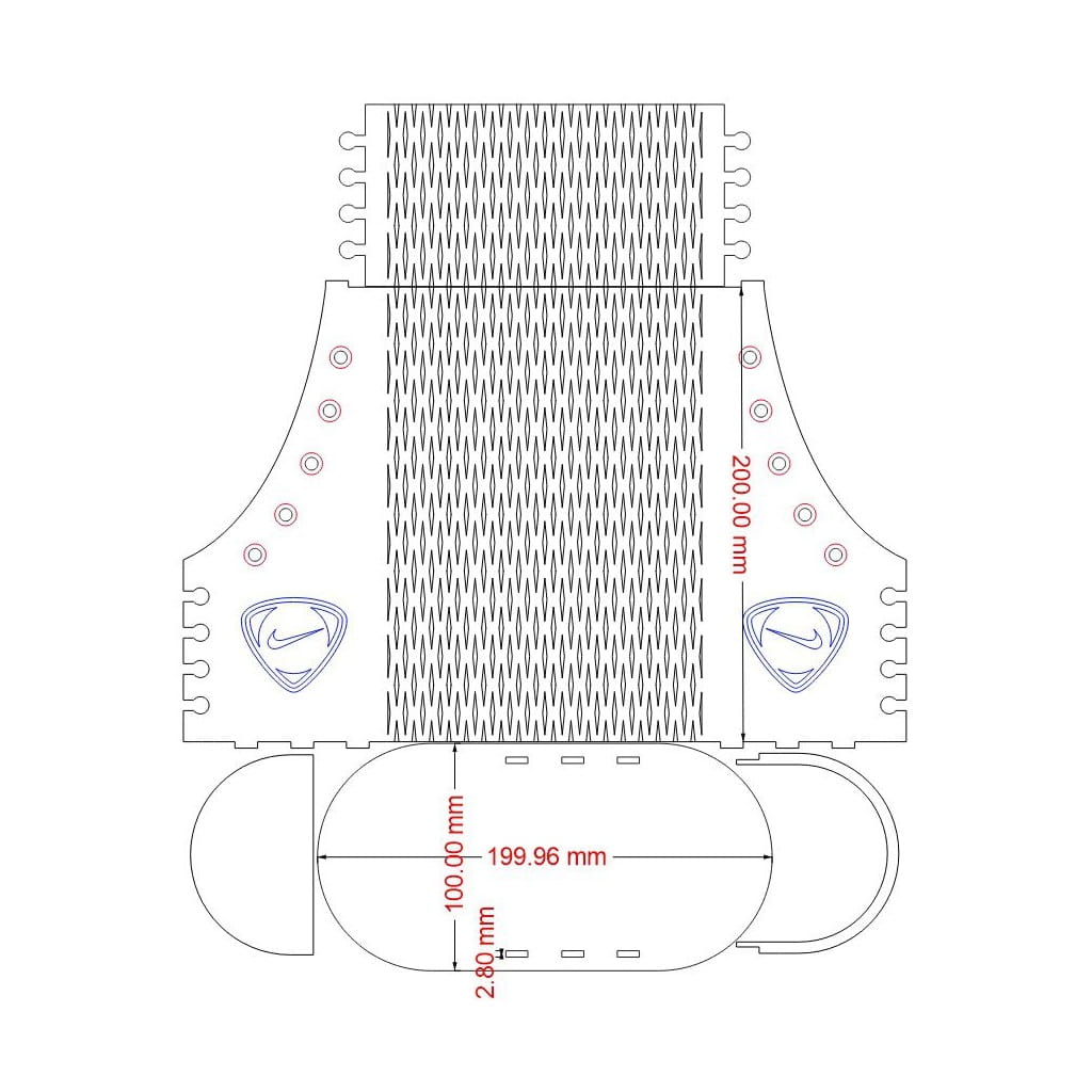 Laser Cut Boot Shaped Desk Organizer