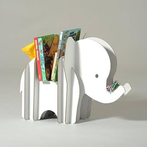 Laser Cut Elephant Pencil Holder