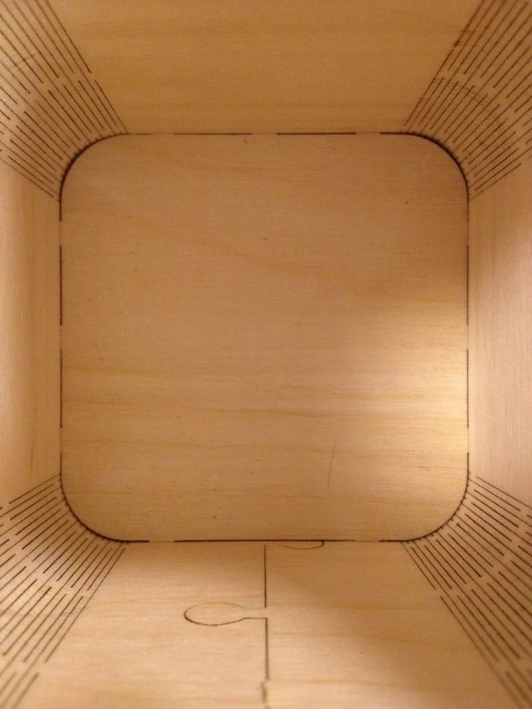 Laser Cut Wood Pencil Holder