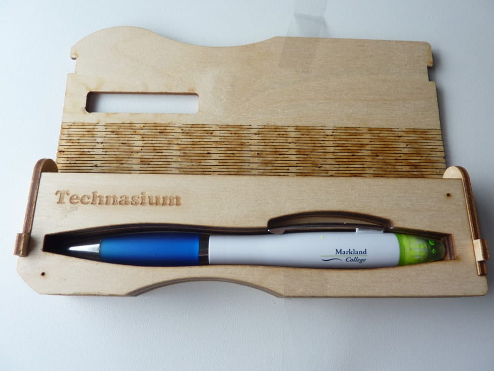 Laser Cut Personalized Pen Case Gift Box