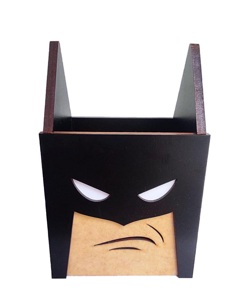Laser Cut Batman Pen Holder Stand