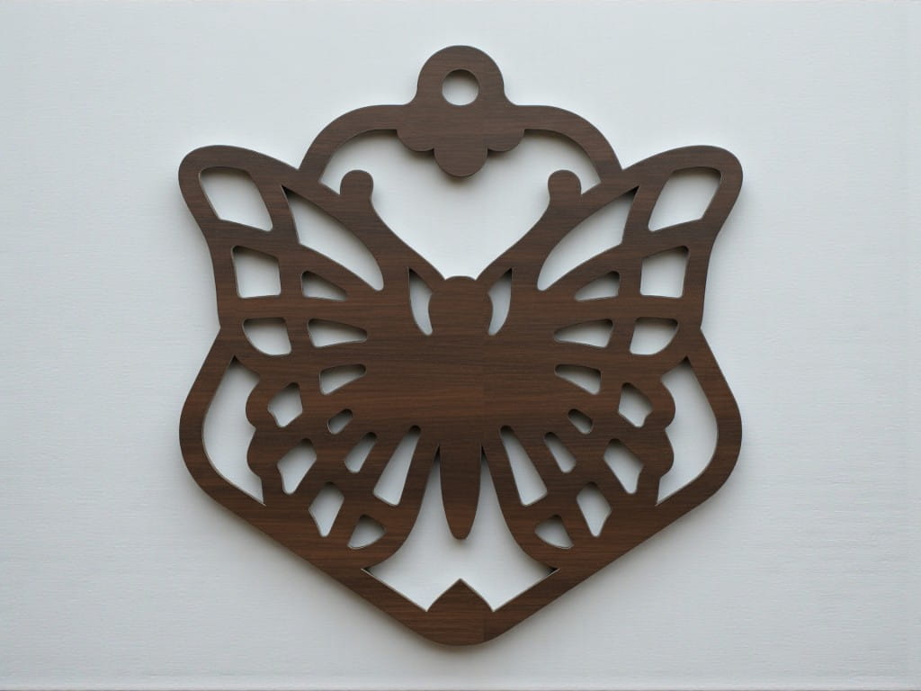 Laser Cut Butterfly Christmas Tree Bauble
