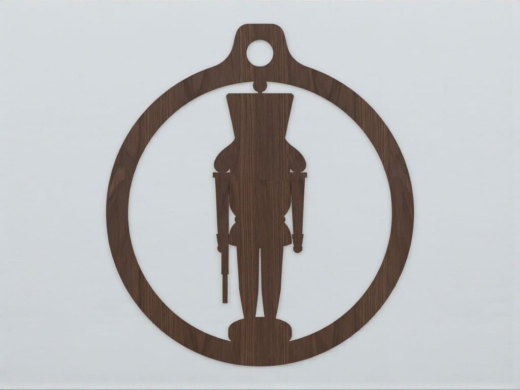 Laser Cut Nutcracker Christmas Tree Ornament