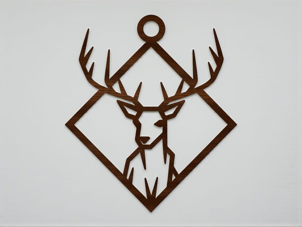 Laser Cut Deer Hanging Ornament