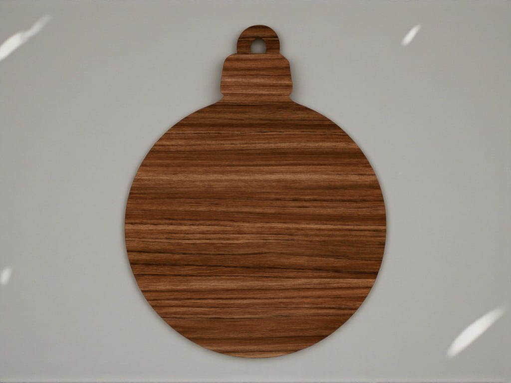 Laser Cut Blank Christmas Ball