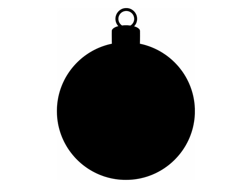 Laser Cut Christmas Bauble Craft