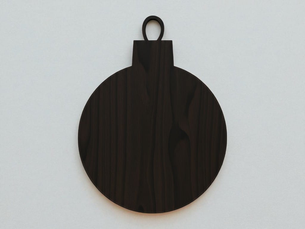 Laser Cut Christmas Bauble Wooden Craft