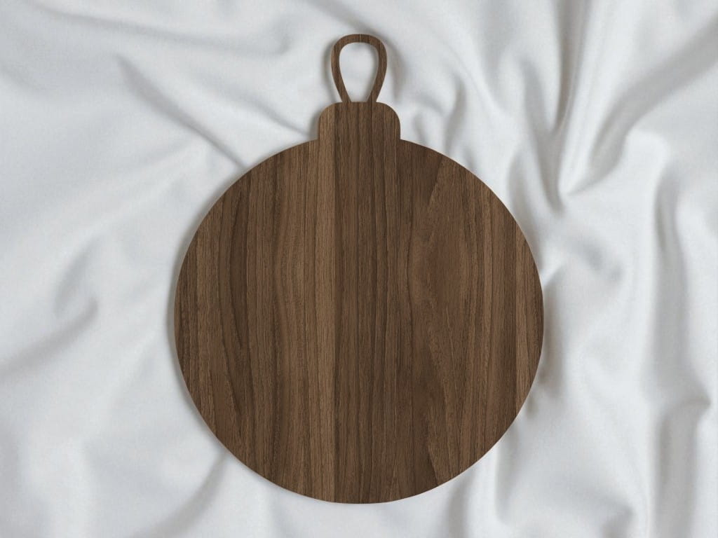 Laser Cut Decorative Christmas Bauble Blank