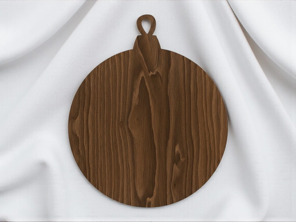 Laser Cut Holiday Christmas Ornament Blank