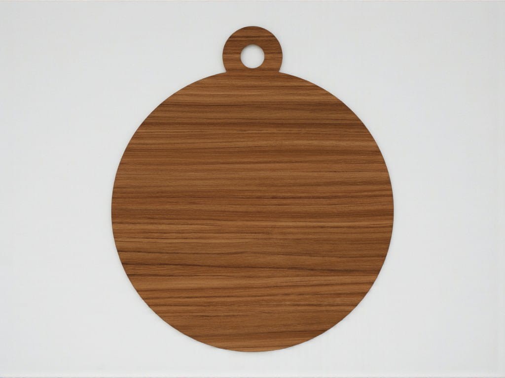 Laser Cut Wooden Christmas Bauble Blank