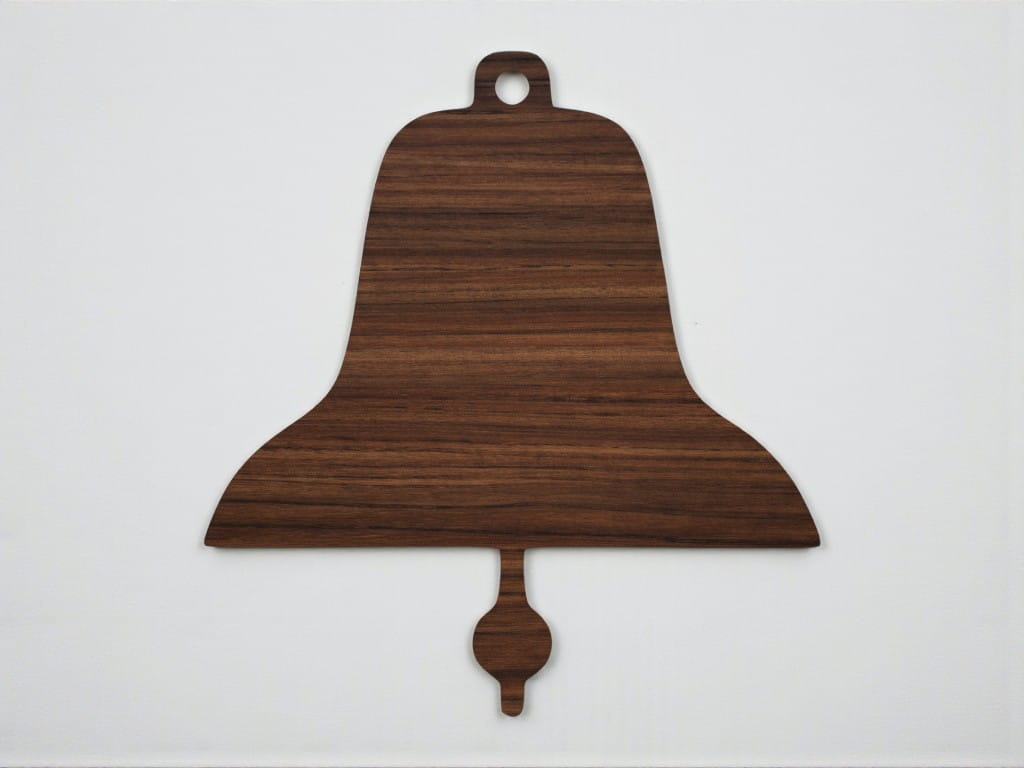 Laser Cut Bell Christmas Tree Decor Festive Ornament
