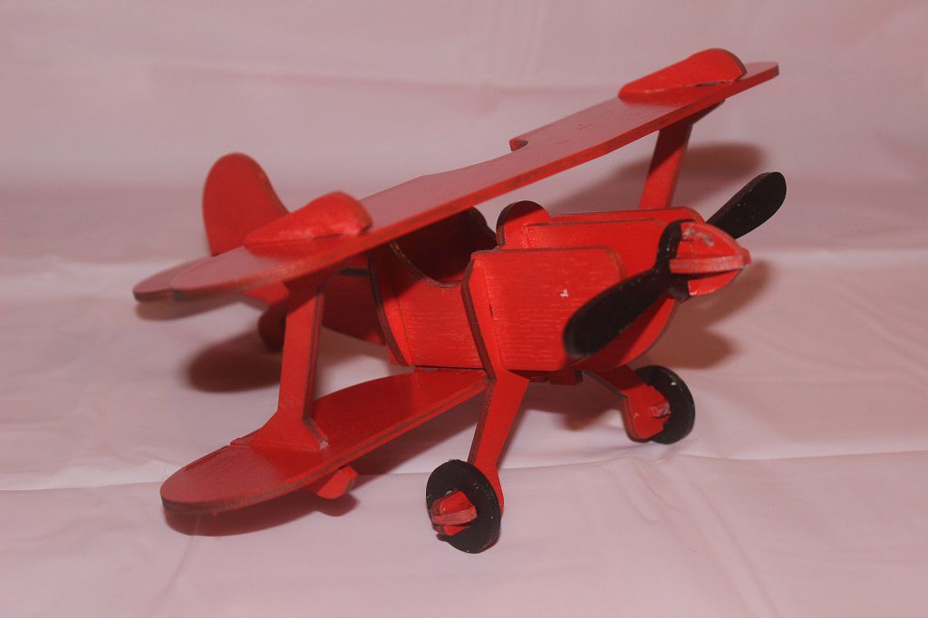 Laser Cut Airplane Wood Model Kits