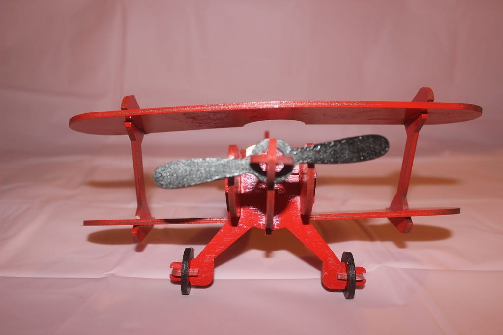 Laser Cut Airplane Wood Model Kits