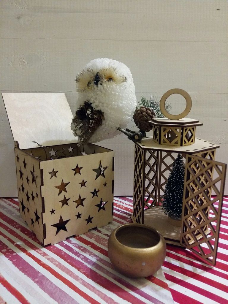 Laser Cut Decorative Candle Holder Lantern