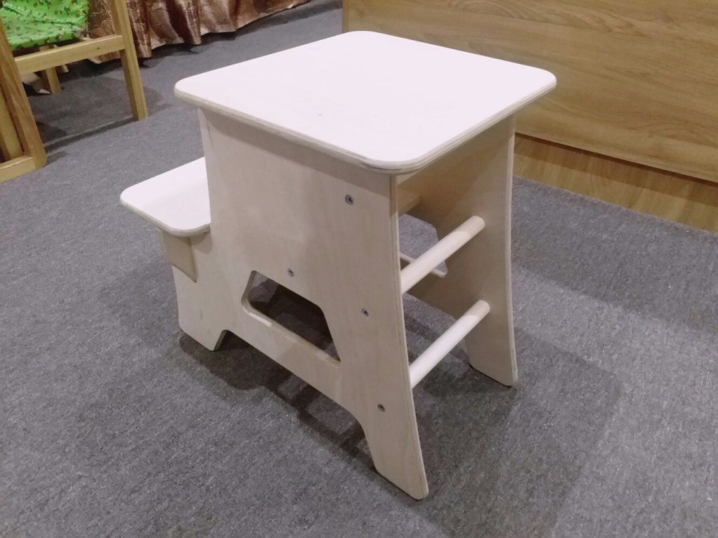 Laser Cut Wooden Step Stool