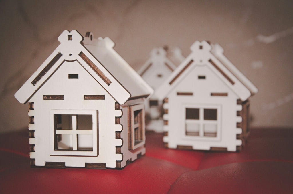 Laser Cut Small Toy House for Kids