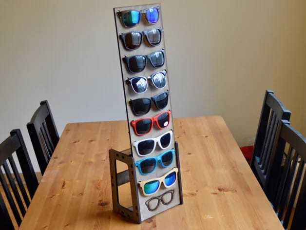 Laser Cut Sunglass Display Stand