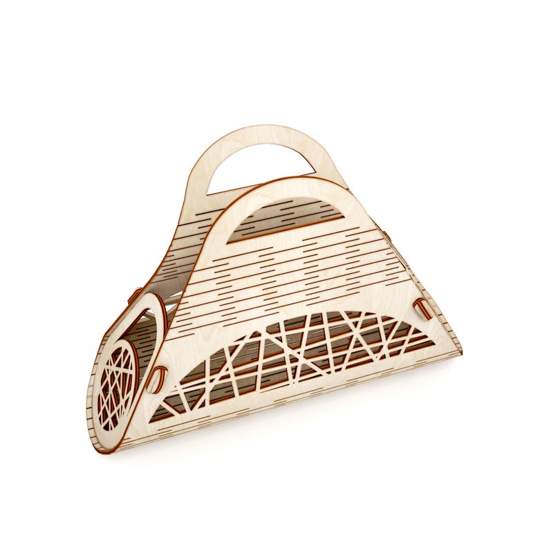 Laser Cut Living Hinge Purse