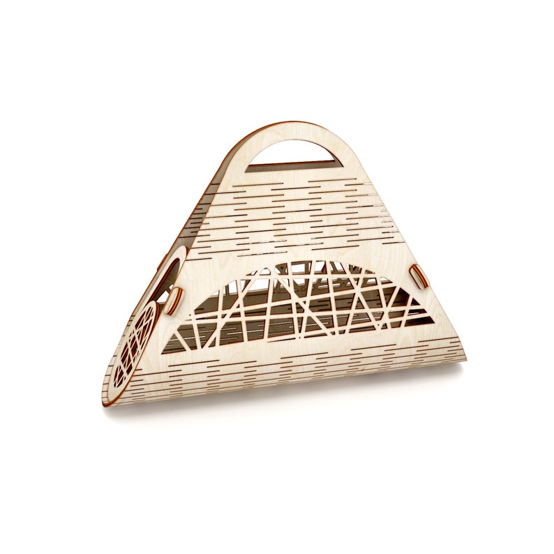 Laser Cut Living Hinge Purse