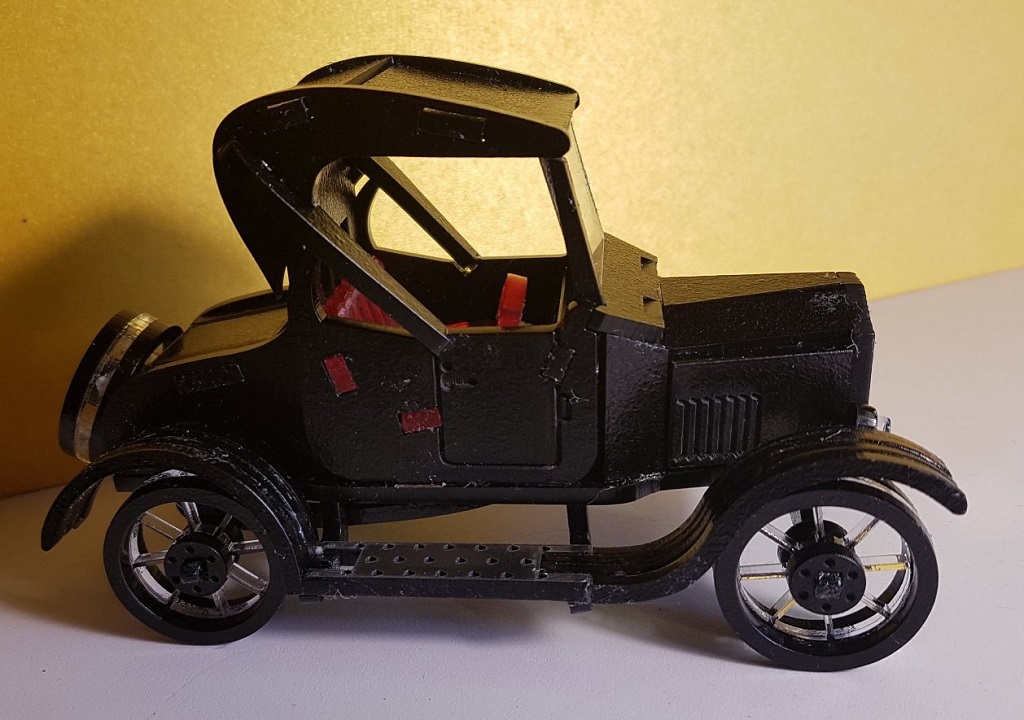 Laser Cut Ford Model T 3D Wood Puzzle